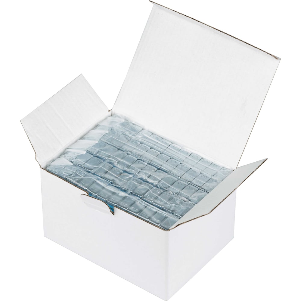 Изображение товара Грузики балансировочные самоклеящиеся Wurth 12×5 г = 60 г, 100 шт 183012560 092 100