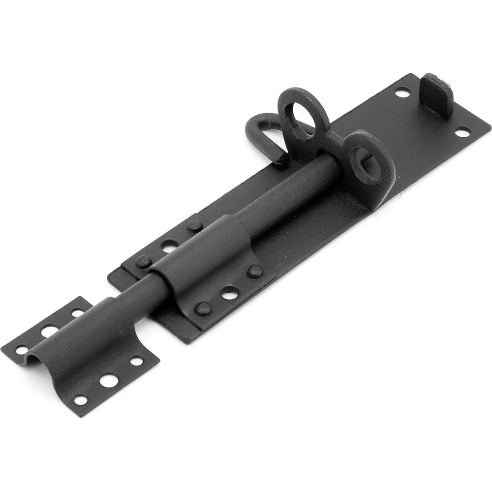 Изображение товара Засов скобяной ЗТ-150 черный накладной