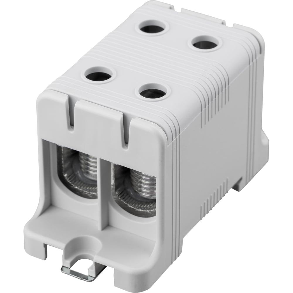 Изображение товара Клемма вводная силовая REXANT КВС 16-95мм2, 2-рядная, серая, распределительная 11-2115