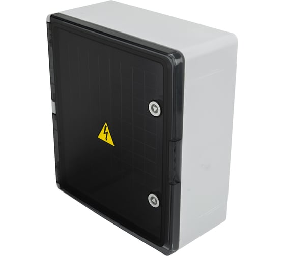 Изображение товара Корпус пластиковый REXANT ЩМПп с прозрачной дверцей, 370х325х150мм, IP65 11-0455