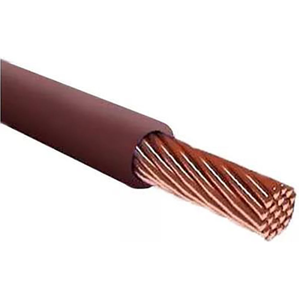 Изображение товара Электропровод MW ПуГВнг(А)-LS 1х6 коричневый бухта 200м ПуГВнг(А)-LS 1х6 коричневый-0,2