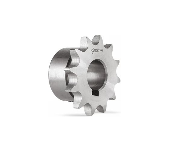 Изображение товара Звездочка ISKRA со ступицей и готовым отверстием d=25, шпон. паз, для цепи 08B-1, Z=16, PS09016-M25 PS09016-M25-ISKRA