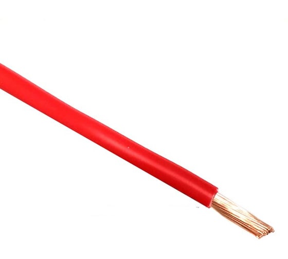 Изображение товара Электропровод ПуГВнг(А)-LS 1х6 красный бухта 200м MW