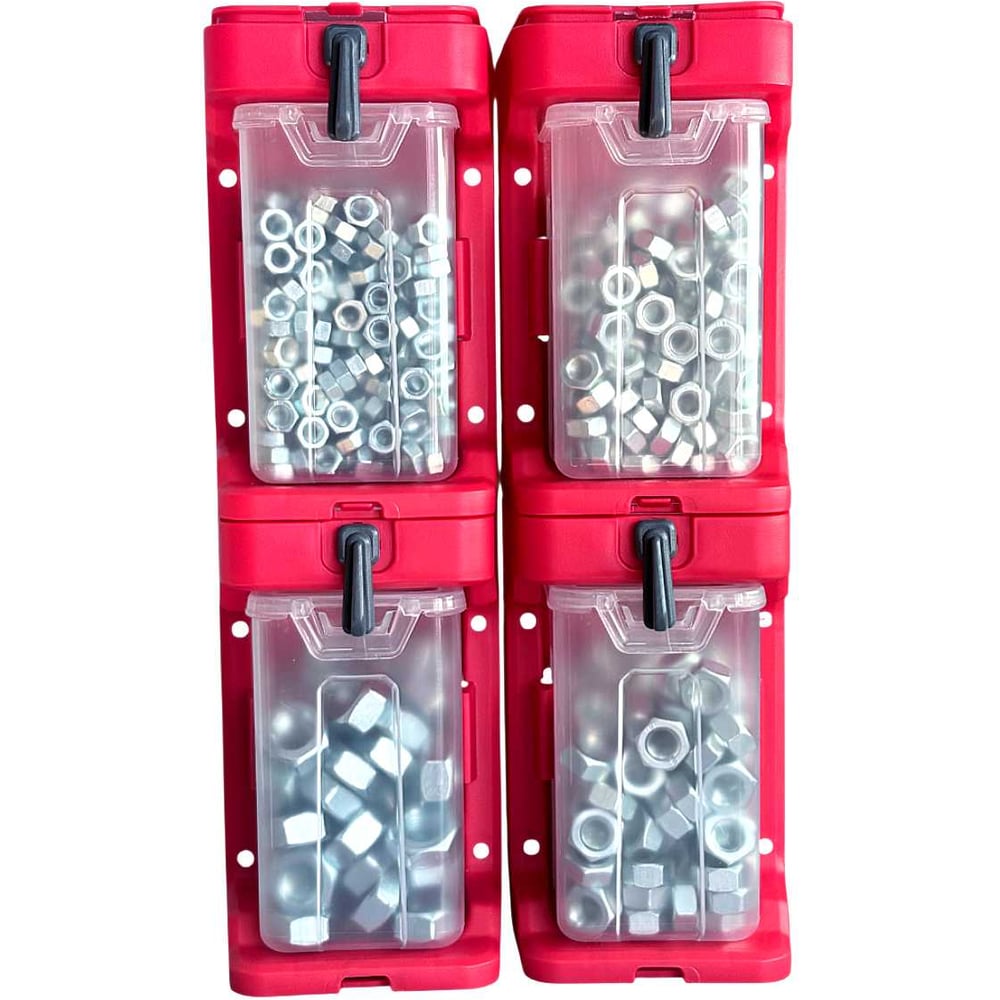 Изображение товара Гайки 23 Болта ОЦ М5,6,8,10 DIN934(910шт) + система хранения (4) 70002/BR394610026ф4