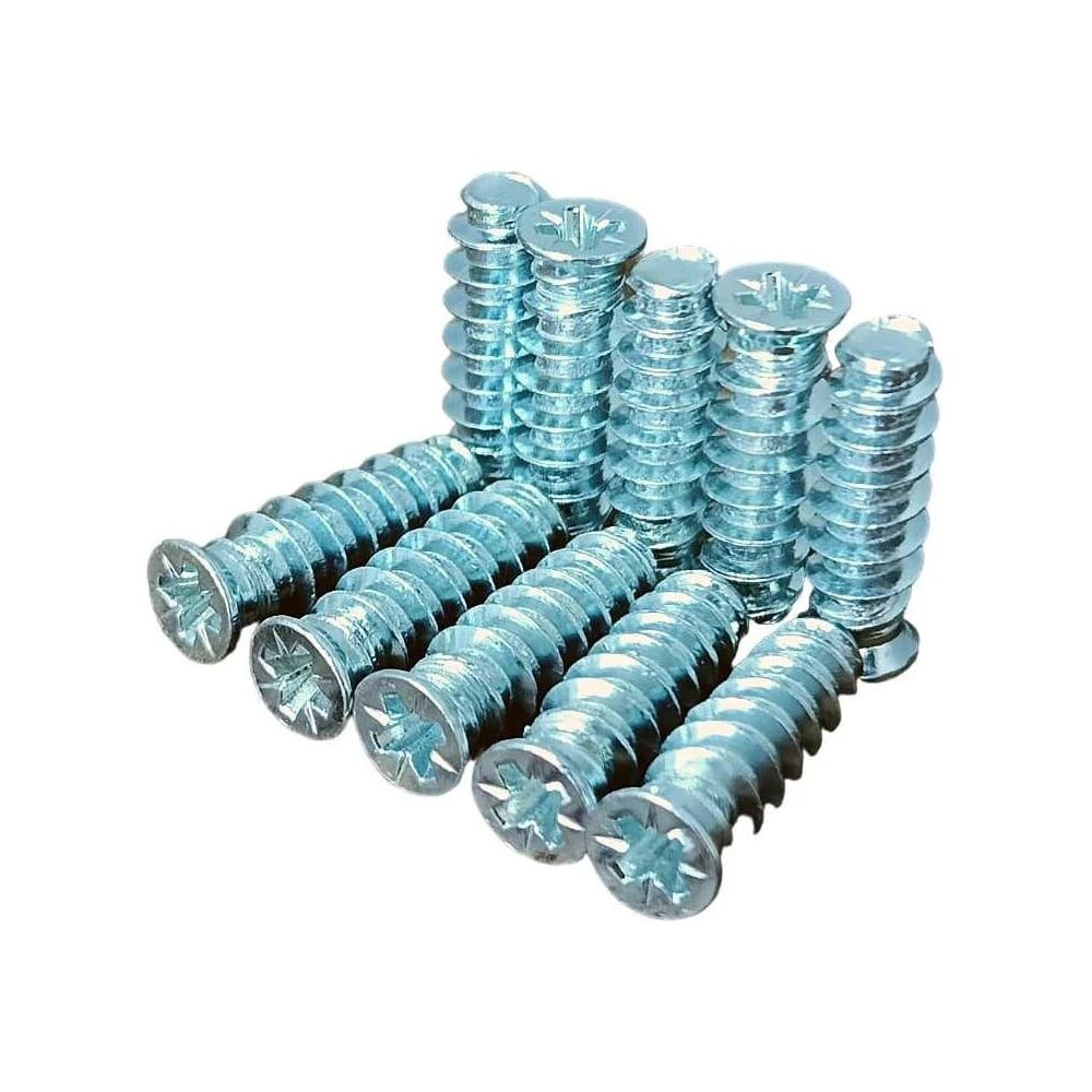 Изображение товара Евро винты 23 Болта потайные 6,3х16 мм и 6,3х19 мм ОЦ, по 10 шт. 2000000078076/2000000078083ф10