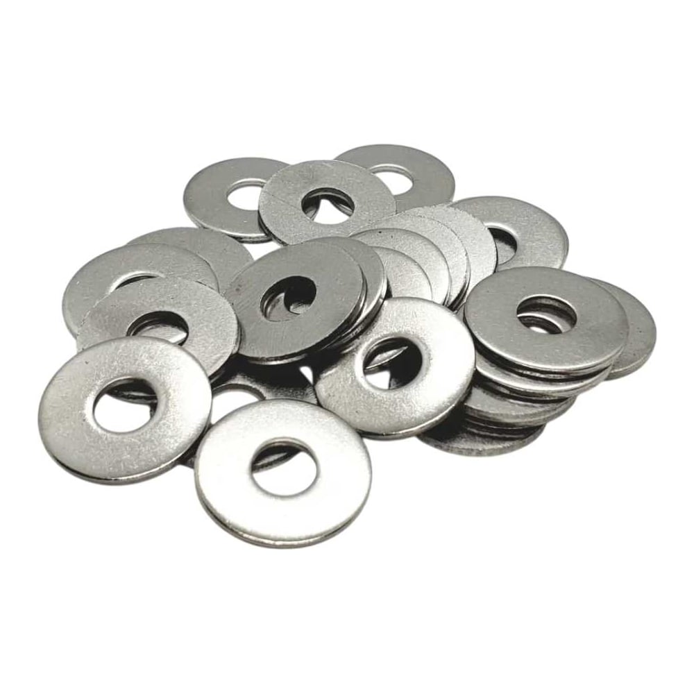 Изображение товара Шайбы 23 Болта увеличенные нержавейка М6 и М8 DIN9021 по 10 шт. АС5300600093N07/АС5300800095007ф10