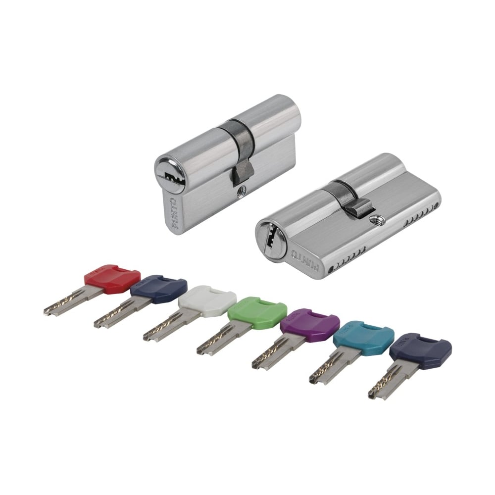 Изображение товара Цилиндровый механизм PUNTO MaxPro7000Key70mm(30+10+30) SSC сатин.хром 7key 61181