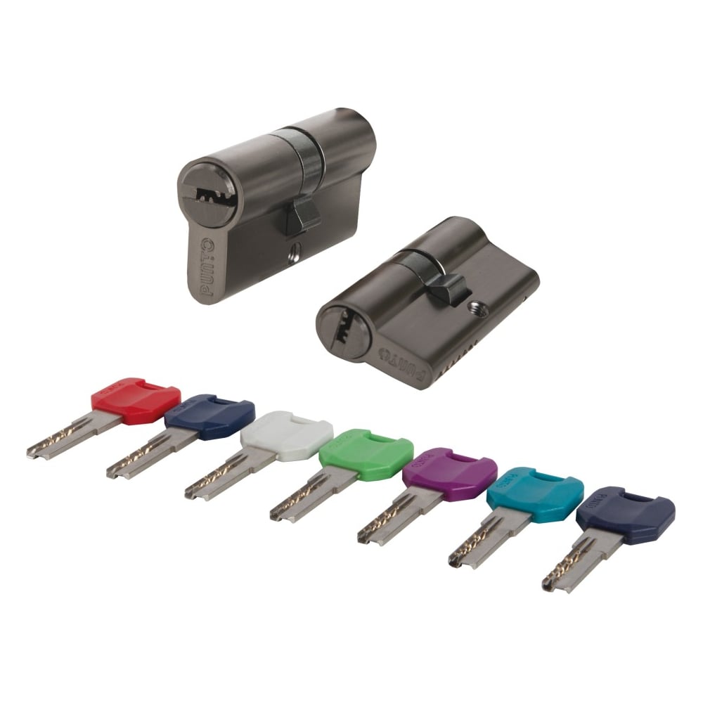 Изображение товара MaxPro7000Key60mm графит 7Key - цилиндровый механизм PUNTO