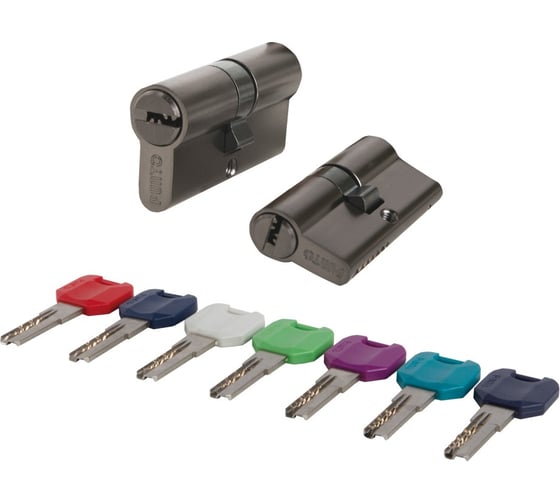 Изображение товара Цилиндровый механизм PUNTO MaxPro7000Key60mm(25+10+25) GR графит 7key 61149