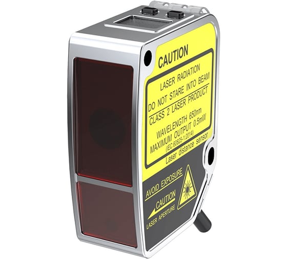 Изображение товара Лазерный датчик расстояния Lanbao PDA-CC10TGIM Sn=30-100 мм, аналоговый,12...24 DC, кабель 2м 07-00040031