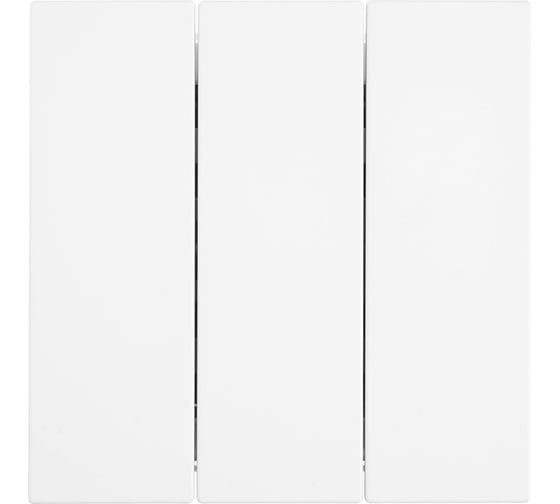 Изображение товара Выключатель 3-клавишный STEKKER серия Мия механизм, 250В, 10А, RSW10-3108-01, белая магнолия, 50430