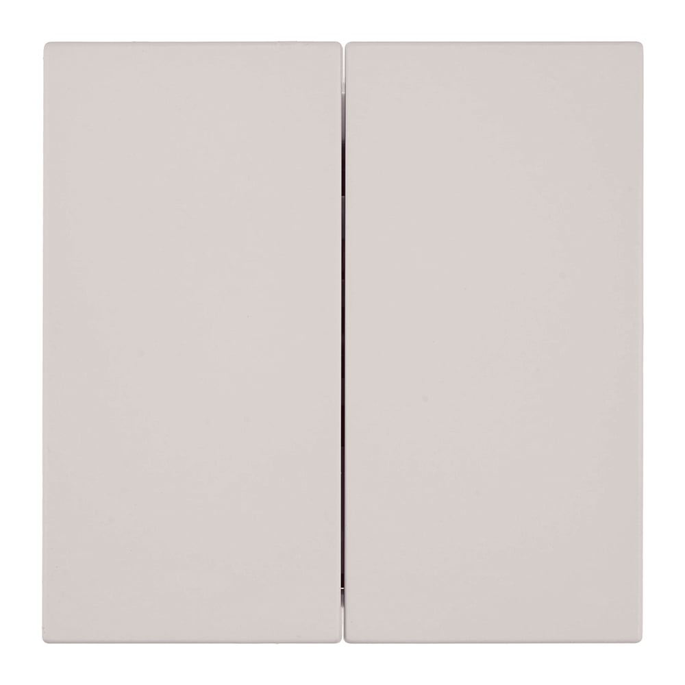 Изображение товара Переключатель 2-клавишный STEKKER серия Мия механизм, 250В, 10А, RSW10-3107-08, пудровый жемчуг, 50478