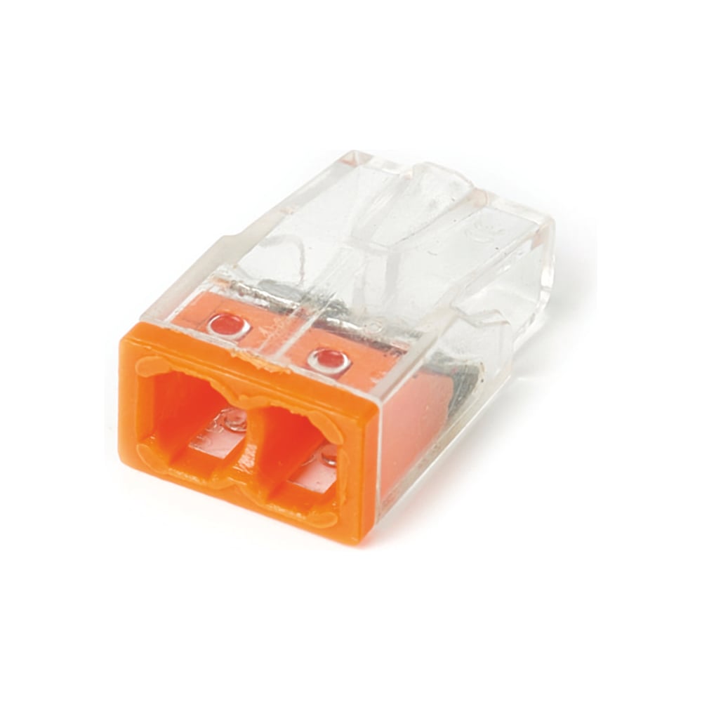 Изображение товара Строительно-монтажная клемма HLT СКМ EU2.5-412 2 отверстия, 0.75-2.5мм2, 50шт./уп. 081-20-040