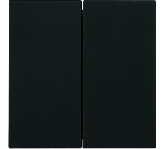 Изображение товара Механизм переключателя 2-клавишного STEKKER 250В, 10А, серия Мия, RSW10-3107-05, черный бархат, 50448