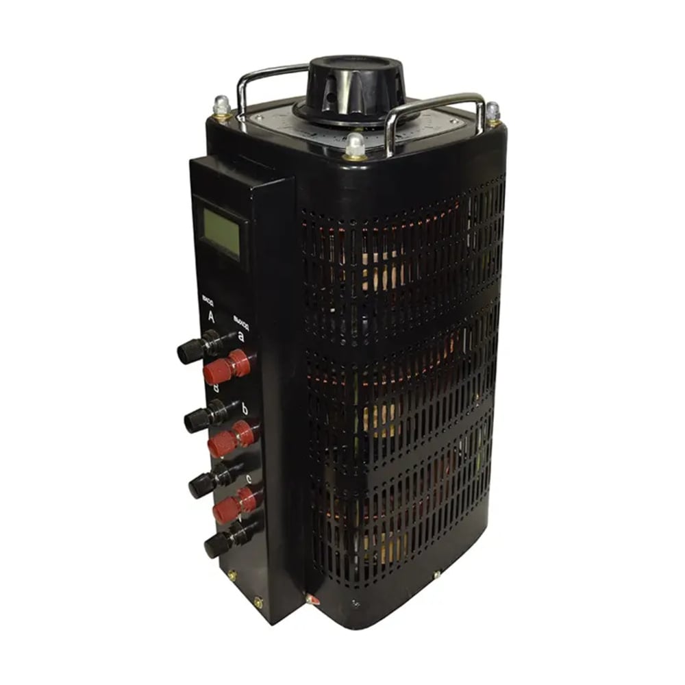 Изображение товара ЛАТР трехфазный SUNTEK 3000ВА диапазон 0-430 Вольт LTR-3-3000