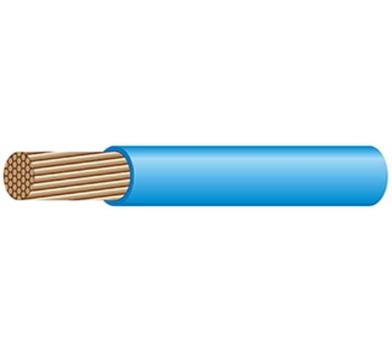 Изображение товара Электропровод MW ПуГВнг(А)-LS 1х10 голубой, бухта 100м ПуГВнг(А)-LS 1х10 голубой-0,1