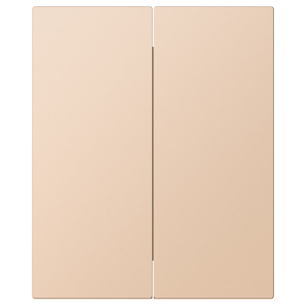 Изображение товара Выключатель 2-клавишный модульный Smartbuy 10А шампань акрил Альтаир SBE-m11ia-10-SW2-0