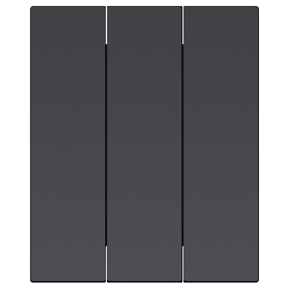 Изображение товара Выключатель 3-клавишный SMARTBUY модульный 10А черный Альтаир SBE-m11b-10-SW3-0