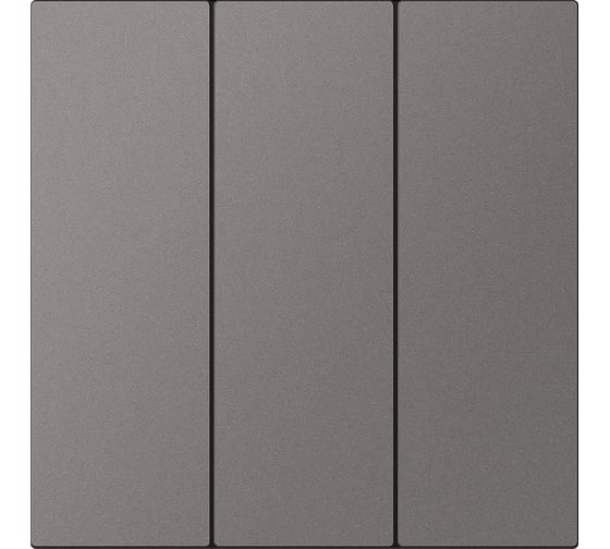 Изображение товара Выключатель 3-клавишный SMARTBUY независимый 10А графит Альтаир SBE-i11g-10-SW3-0