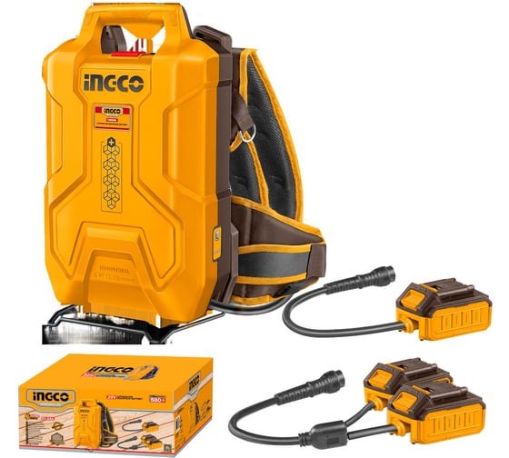 Изображение товара Аккумуляторная батарея носимая INGCO Li-ion 60 Ач INDUSTRIAL FBLI241110