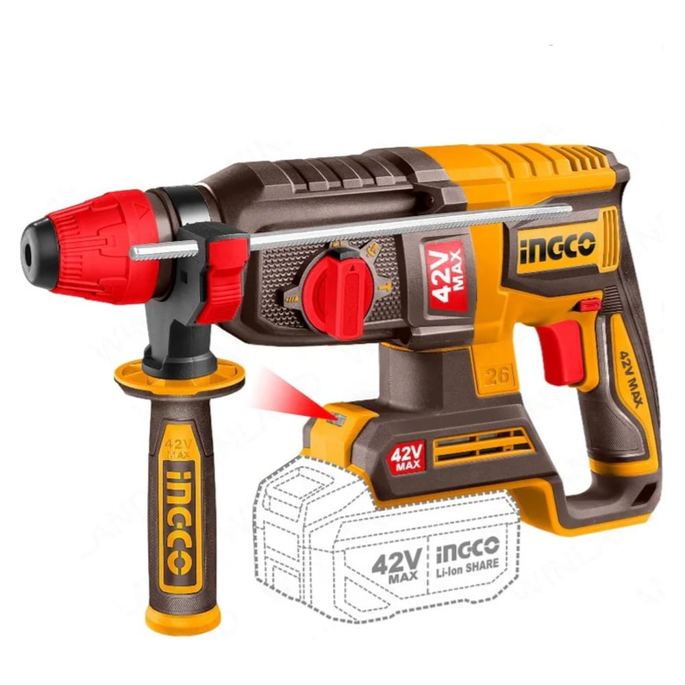 Изображение товара INGCO 42V Профессиональный перфоратор CRHLI422882 INDUSTRIAL