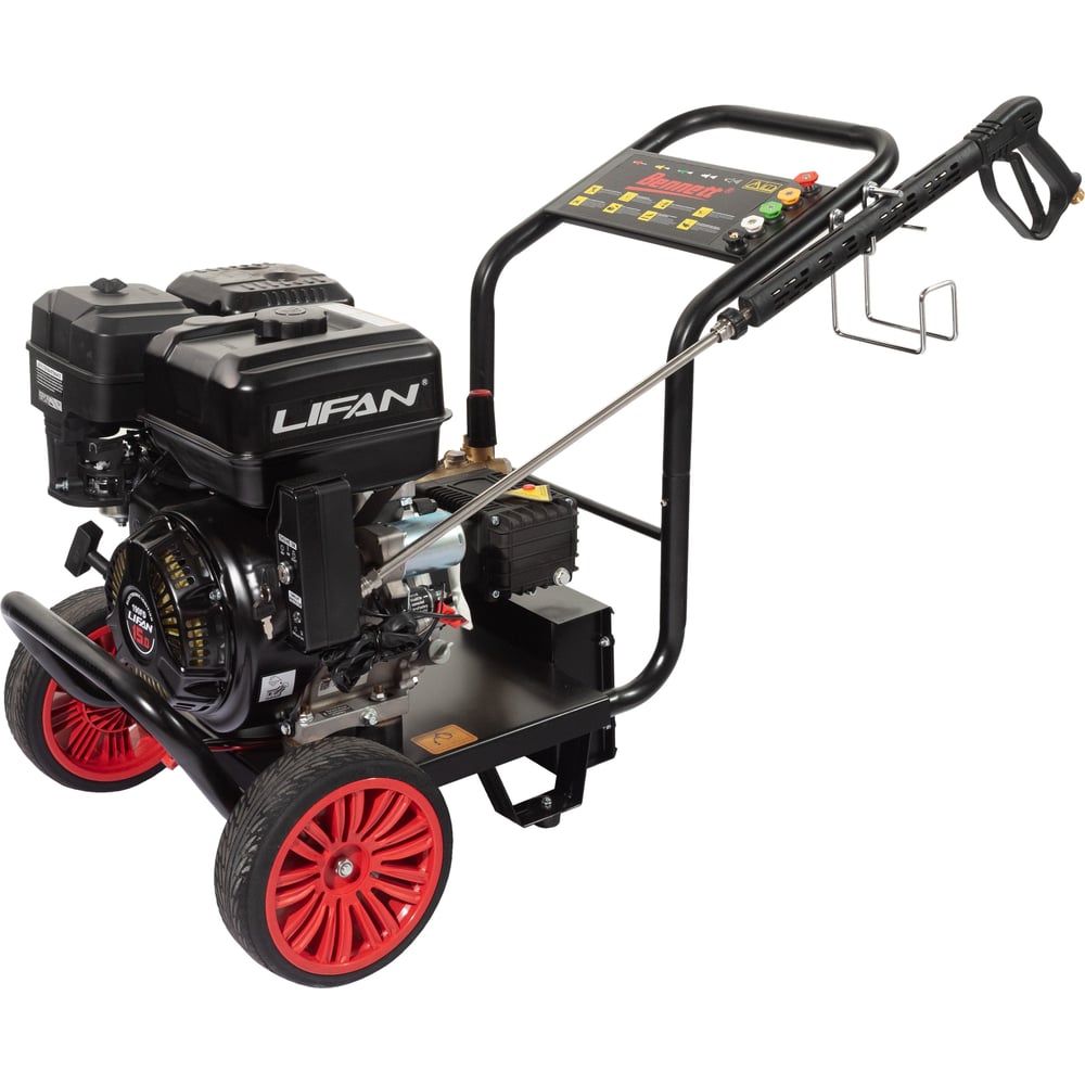 Изображение товара Аппарат высокого давления Bennett бензиновый (15 л.с.; 250 бар; 15 л/мин) LIFAN, запуск с ключа QP2515