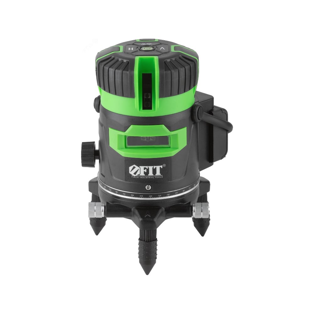 Изображение товара Уровень лазерный FIT зеленый крест 10 м, 2 уровня яркости