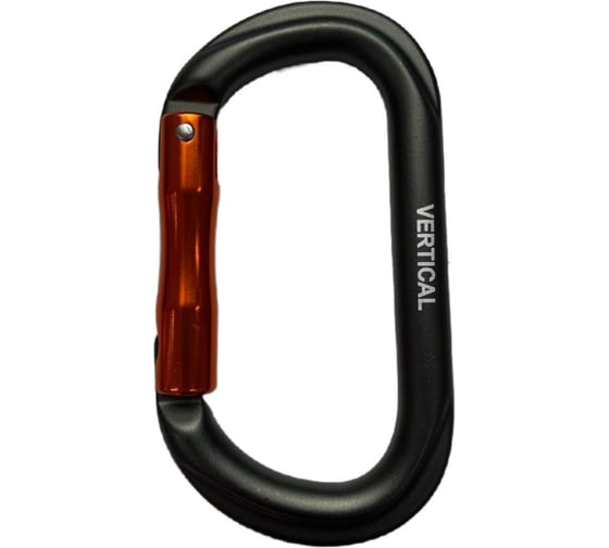 Изображение товара Карабин Vertical GRAY овал с прямой защёлкой (Keylock) ver 0261-1