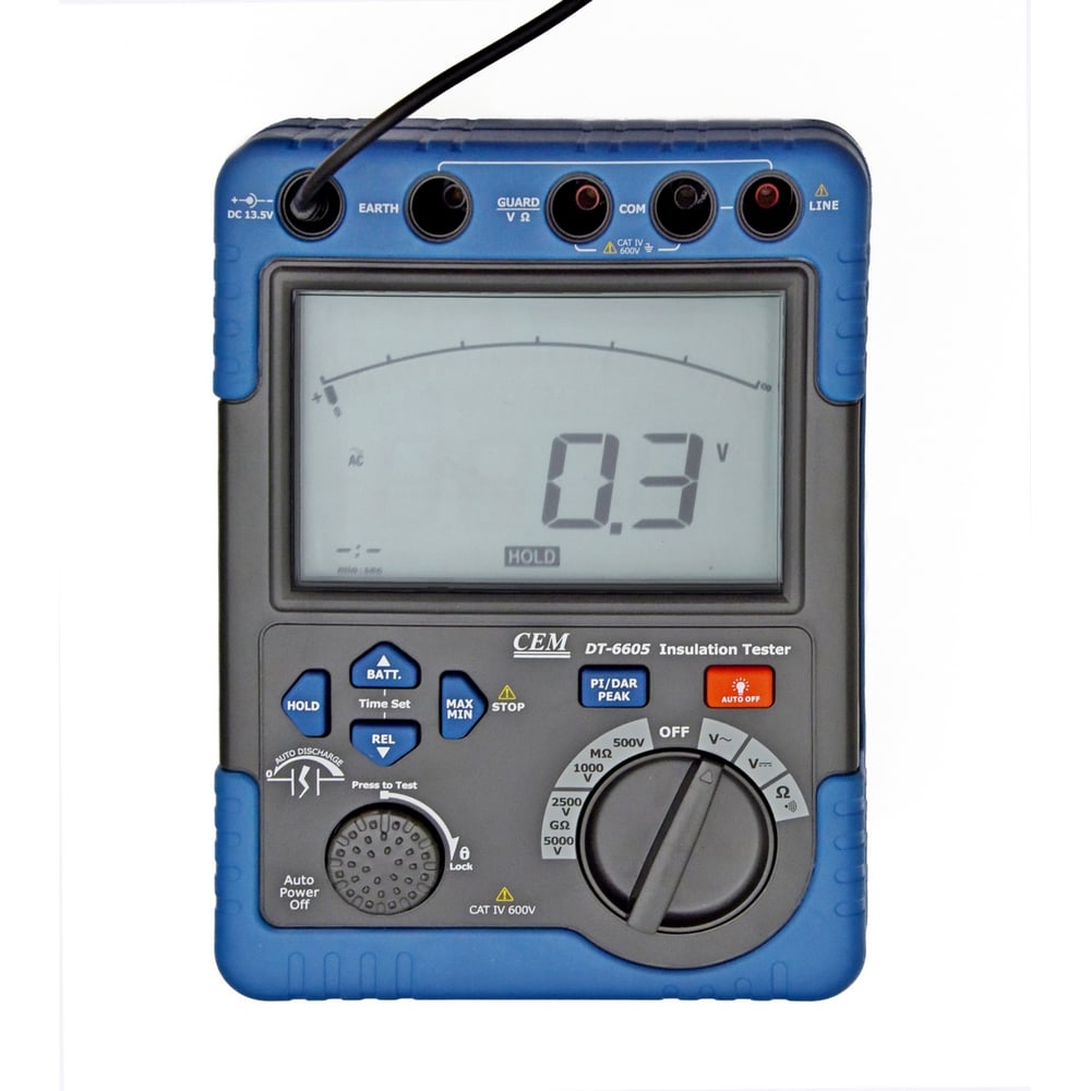 Изображение товара Мегаомметр СЕМ DT-6605 с поверкой