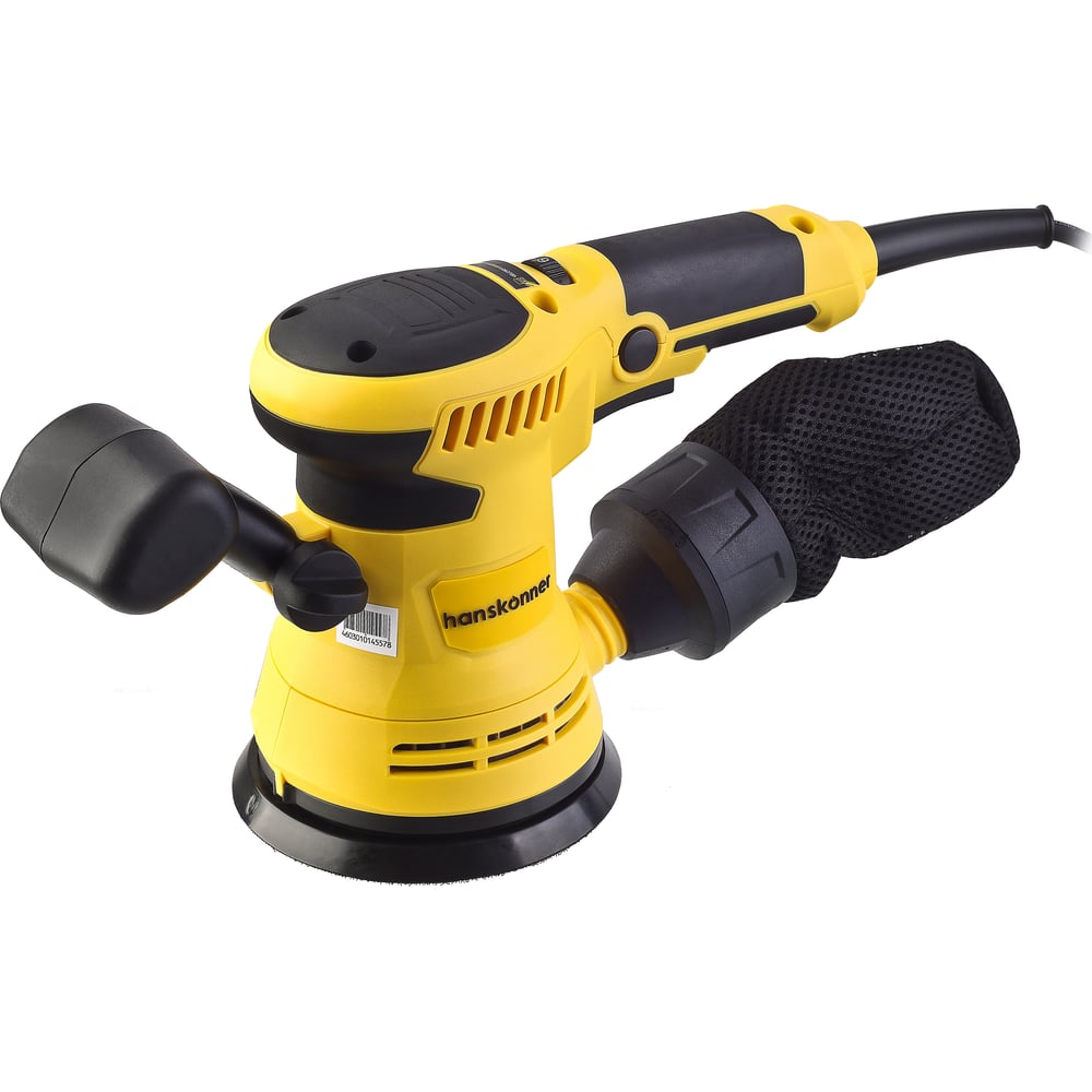 Изображение товара Эксцентриковая шлифмашина Hanskonner 450Вт, 125мм, 8000-12000об/мин, КОНСТ ЭЛ-КА HOS8145RC
