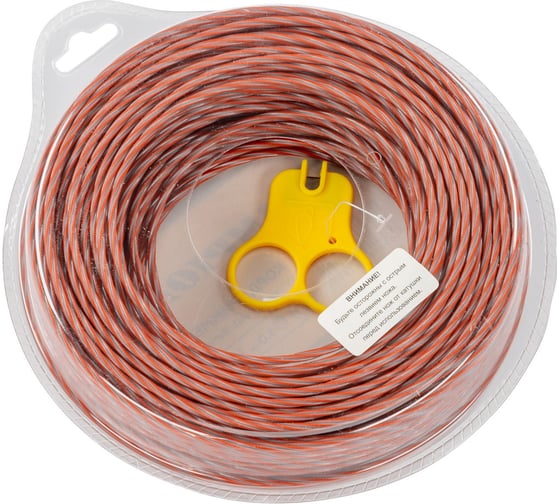 Изображение товара Корд триммерный CHAMPION Whisper-twist 3мм, 56м, витой квадрат C7122