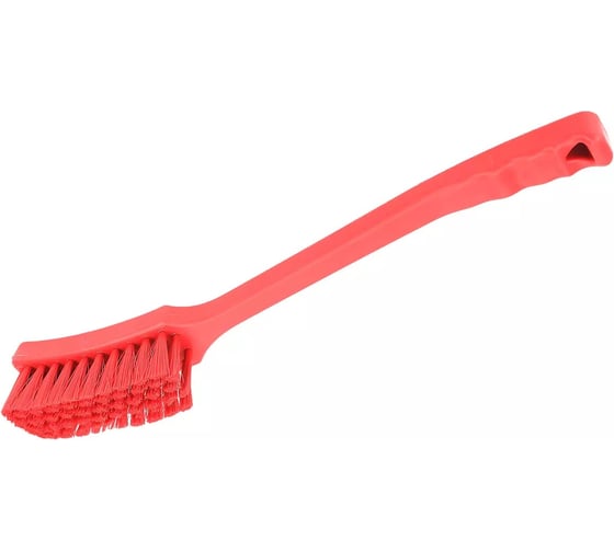 Изображение товара Щётка с длинной ручкой NV средняя жесткость, 410 мм, красная NV-02611-4R