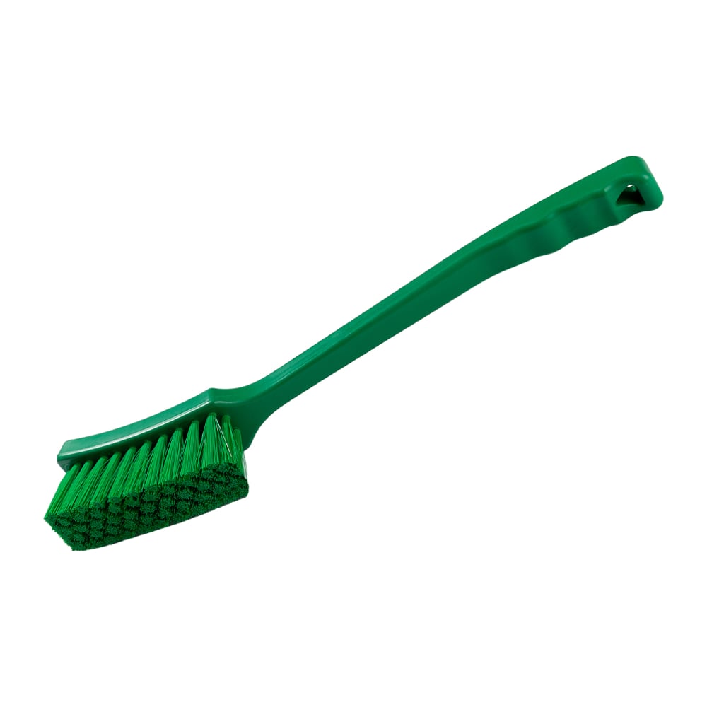 Изображение товара Щётка с длинной ручкой NV средняя жесткость, 410 мм, зеленая NV-02611-2G