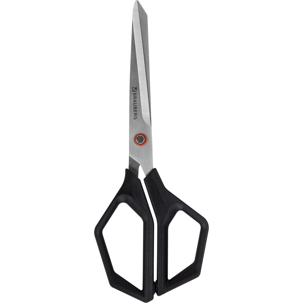 Изображение товара BRAUBERG Super black 220 мм - универсальные ножницы, 3‐сторонняя заточка Изображение товара BRAUBERG Super black 220 мм - универсальные ножницы, 3‐сторонняя заточка