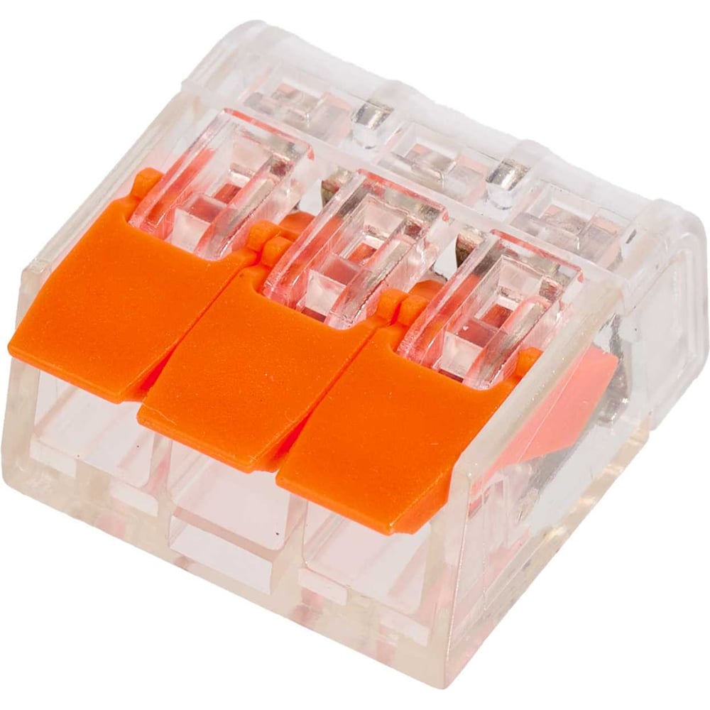 Изображение товара Клеммный рычажный зажим Wolta 40 шт WTB-LTB/413