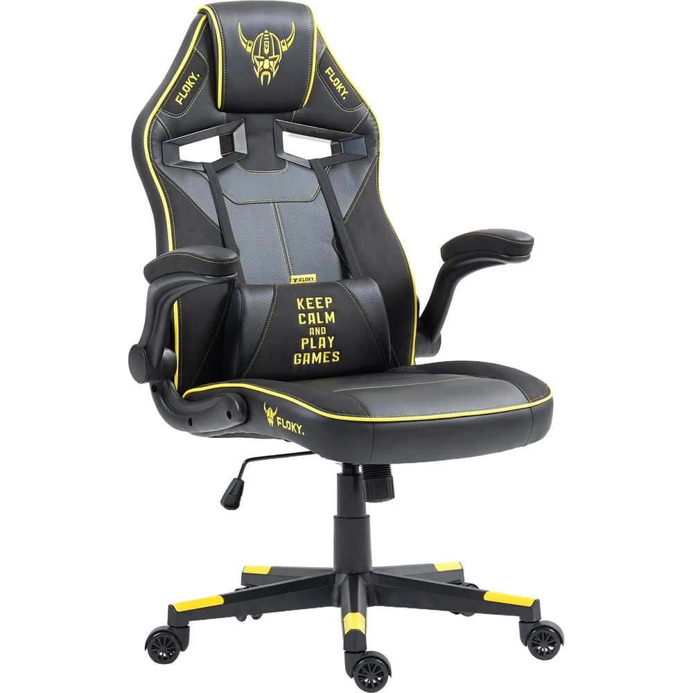Изображение товара Кресло геймерское Floky Asgard Yellow