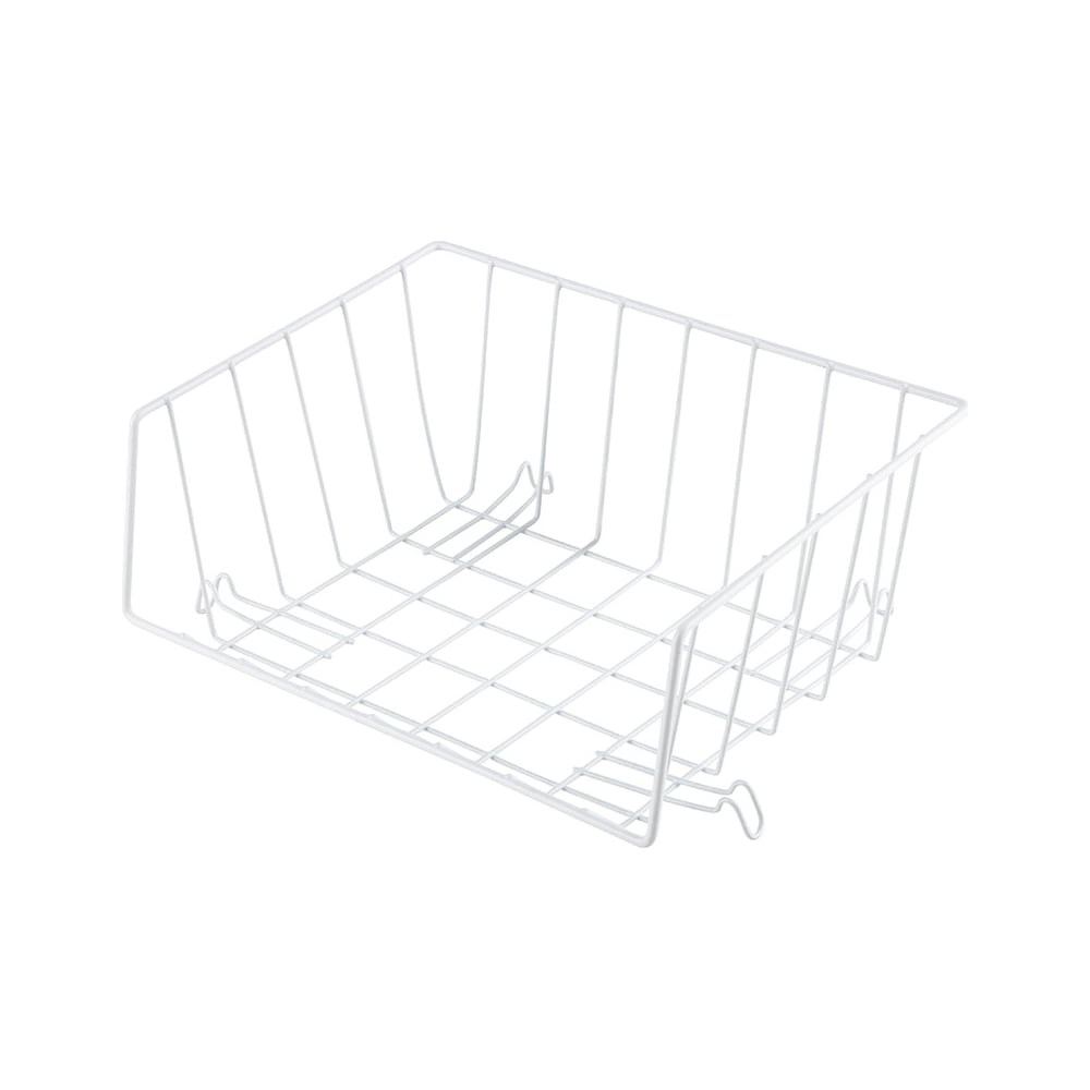 Изображение товара Кухонная корзинка Mallony W4967 100205 белая из алюминия