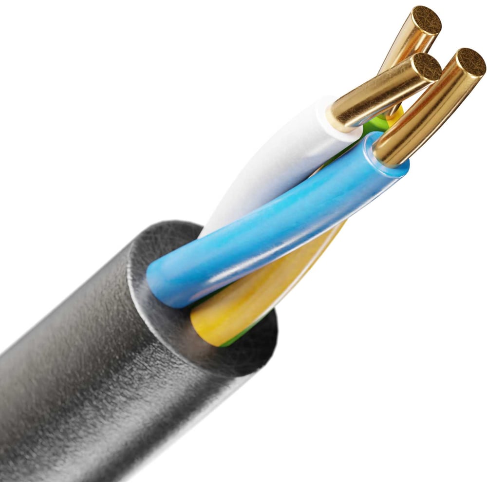Изображение товара Кабель ВВГнг(А)-FRLS 3х16, ГОСТ, 20м ELITRON