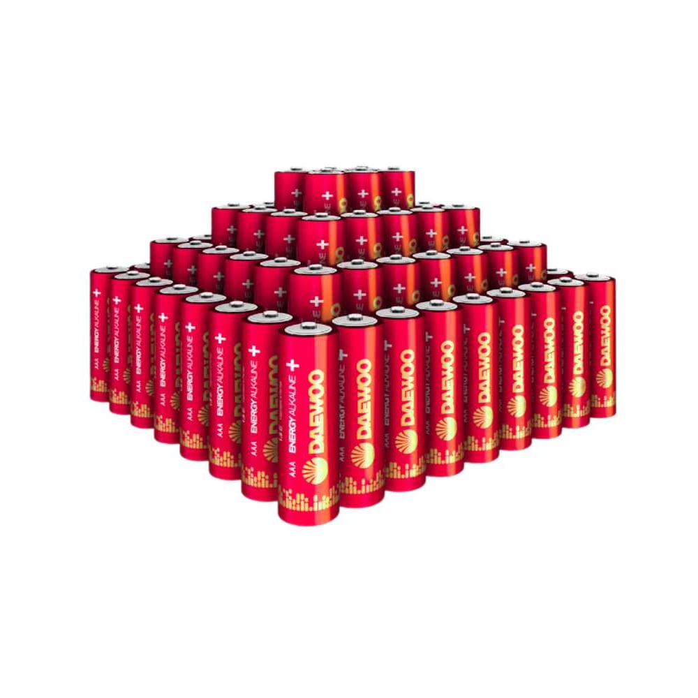 Изображение товара Батарейка Элемент питания алкалиновый AAA/LR03 1.5В DAEWOO Energy Alkaline BL-6 (упаковка 72шт) 5057081