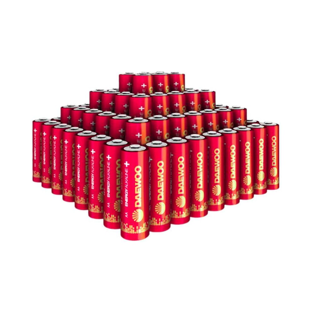 Изображение товара Daewoo Energy BL-6 батарейки щелочные AA LR6 1 5V упаковка 72 шт