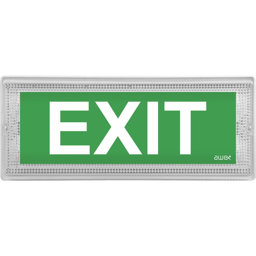 Изображение товара Аварийный светильник Awex EMX постоянный 2x8Вт 3ч на поверхность IP65 без пиктограммы EM/3/SA