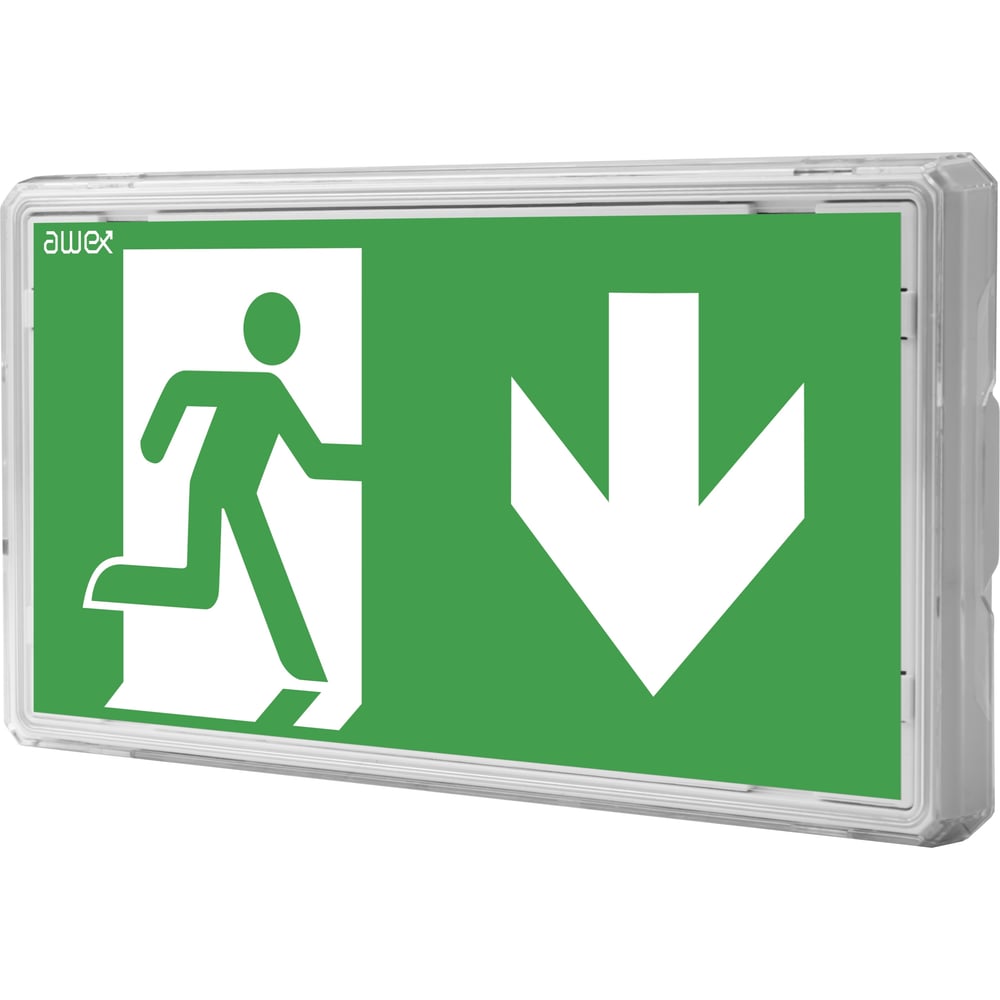 Изображение товара Awex EXIT S: 1Вт аварийный светильник на поверхность