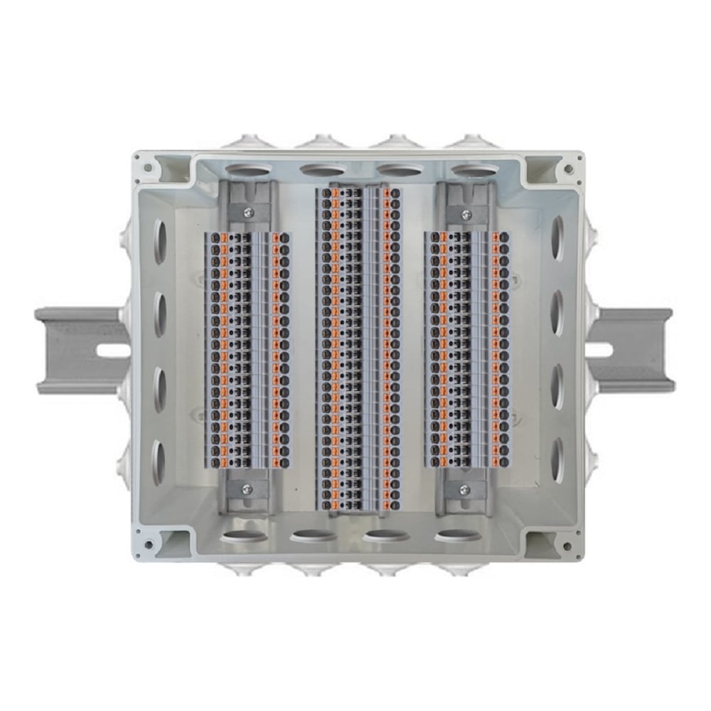 Клеммная коробка Магнито-Контакт КСП-DIN-70 (250х230х100) АЯКС PUSH-IN 00-00032185