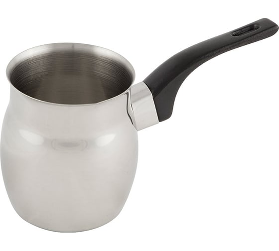 Изображение товара Кофеварка/турка Mallony TURCO 400 мл из нержавеющей стали с бакелитовой ручкой 007008