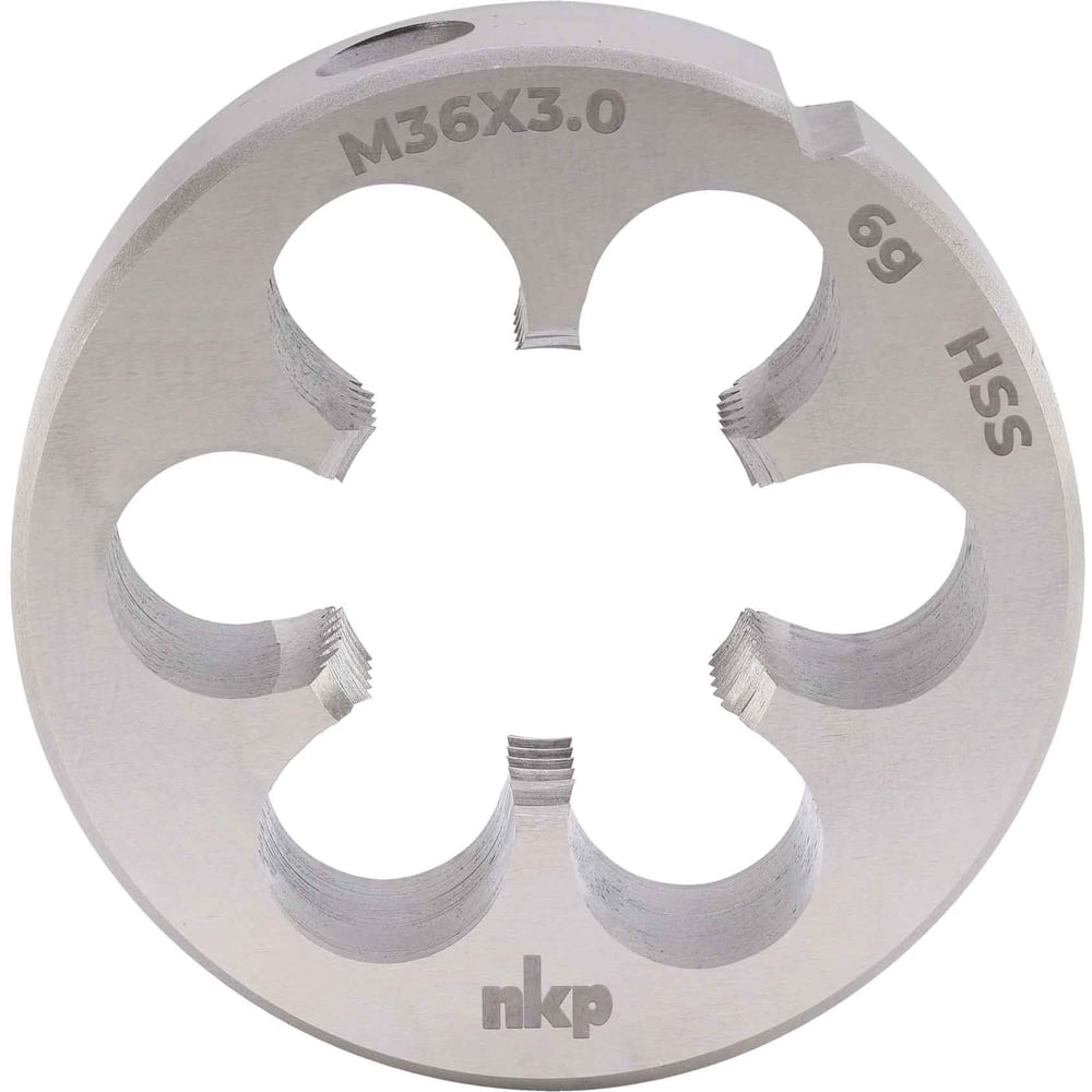 Изображение товара NKP М36 плашка 3.0 мм HSS-G DIN EN 22568 65x25 мм