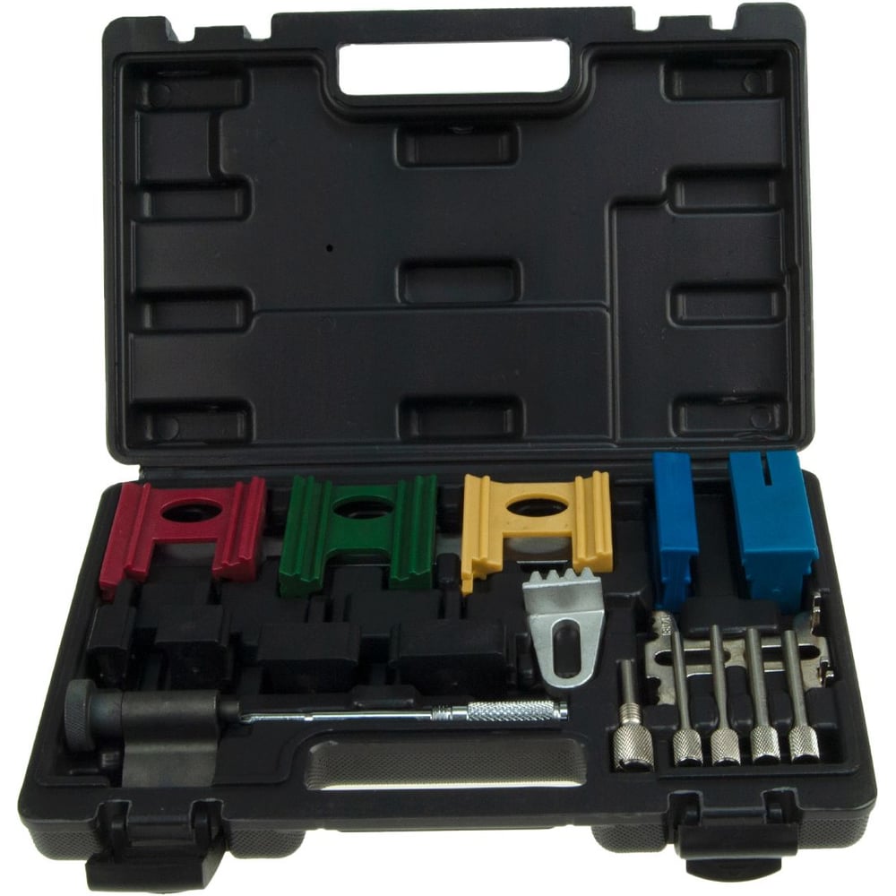 Изображение товара Набор фиксаторов для установки фаз ГРМ универсальный LIGE 19 предметов, в кейсе LG-14119 184996