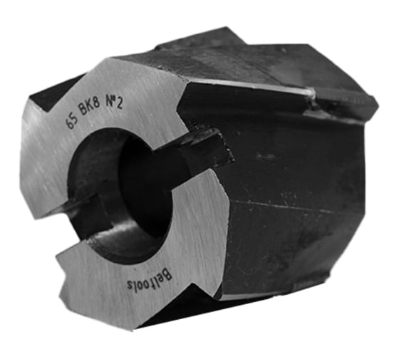 Изображение товара Зенкер насадной Beltools 65 ВК8 №2 L=60мм dпос=27мм ГОСТ 3231-71 ri.353.320