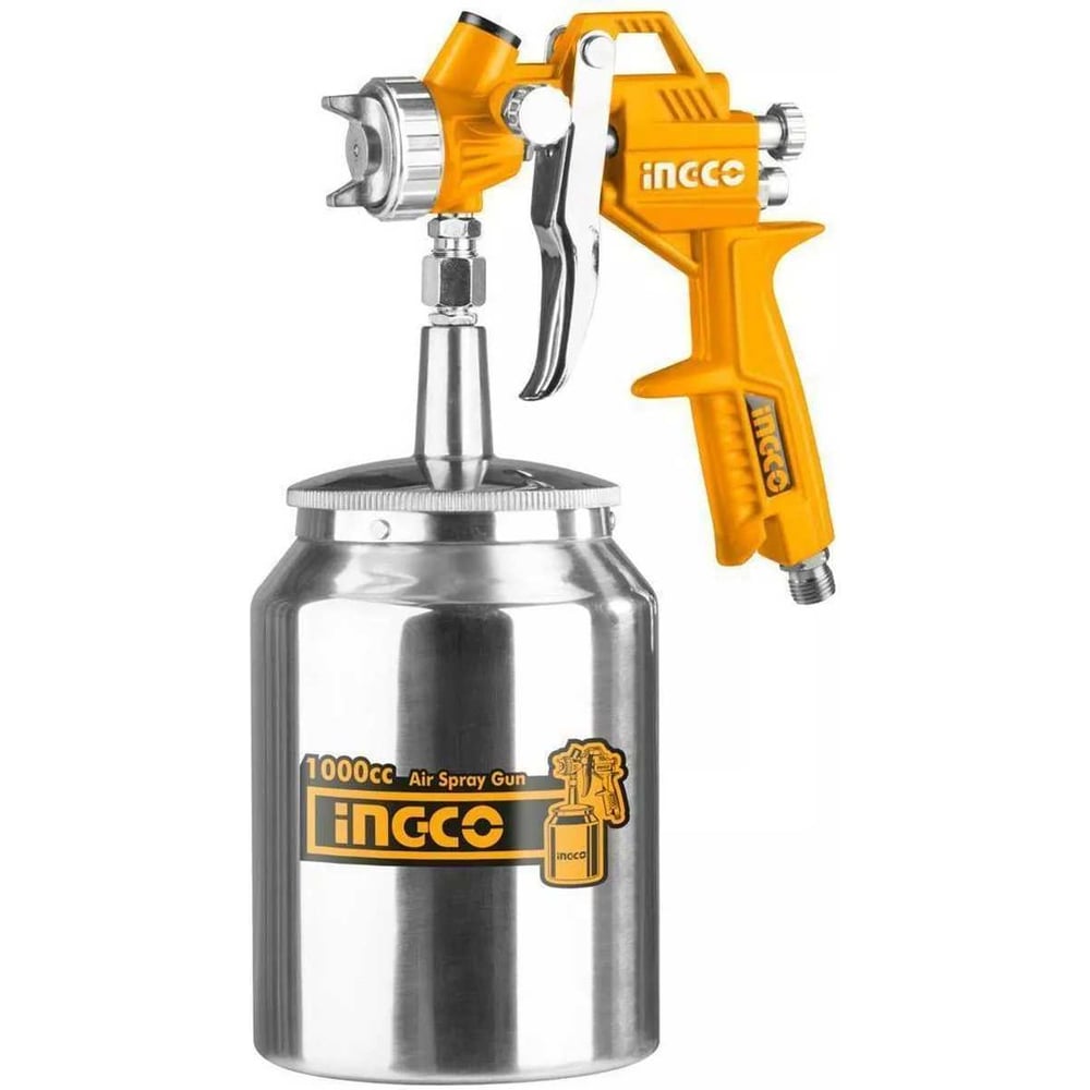 Изображение товара Краскопульт пневматический INGCO (10) ASG3101 Изображение товара Краскопульт пневматический INGCO (10) ASG3101