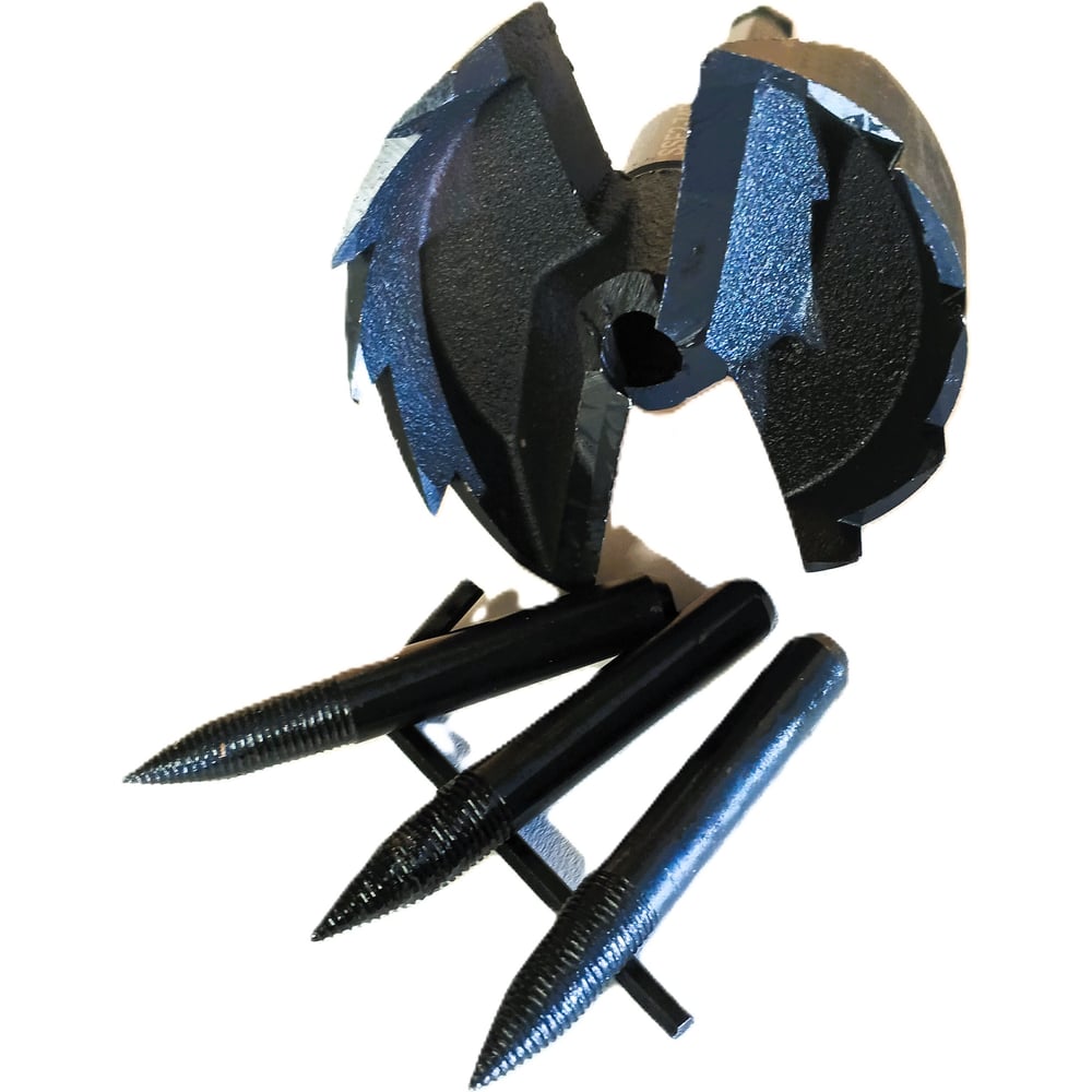 Изображение товара Сверло Форстнера KOPOS SSF2-34D 34 мм по дереву, двухзаходное, длина 120 мм, 7/16 HEX SSF2-34D-120