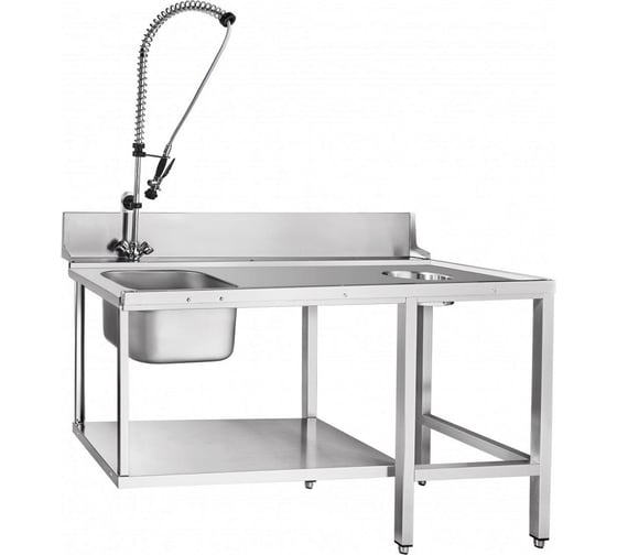 Изображение товара Стол предмоечный Abat СПМП-6-5 нерж. ( 21000001737) аналог мко1201 чу225